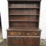 SOLD Georgian oak plate back dresser 18th Cent Antique Sideboards & Dressers