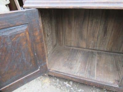 SOLD Georgian oak plate back dresser - Image 5