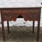 Georgian mahogany lowboy 18th Cent Antique Tables