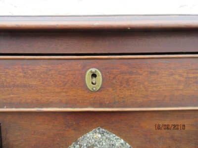 Georgian mahogany lowboy - Image 4