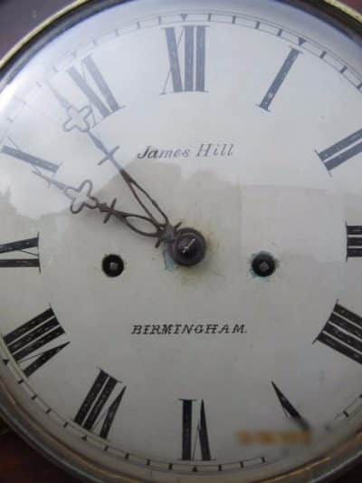 Georgian mahogany pagoda top double fusee bracket clock - Image 2