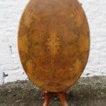 Victorian burr walnut and marquetry loo table Antiques Scotland Antique Furniture