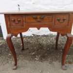 SOLD Georgian mahogany lowboy 18th Cent Antique Tables