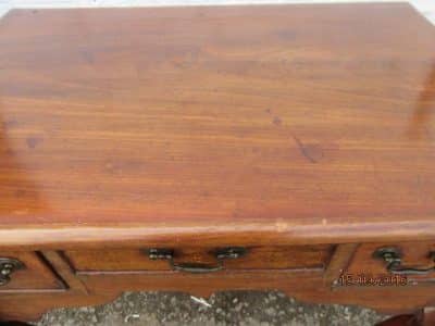 SOLD Georgian mahogany lowboy - Image 5