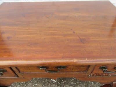 SOLD Georgian mahogany lowboy 18th Cent Antique Tables 7