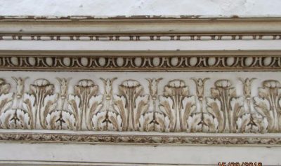 SOLD Regency pine-gesso fire surround - Image 3