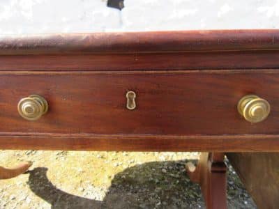 SOLD Georgian mahogany sofa table. 18th Cent Antique Tables 7