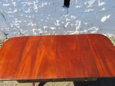 SOLD Georgian mahogany sofa table. 18th Cent Antique Tables 6