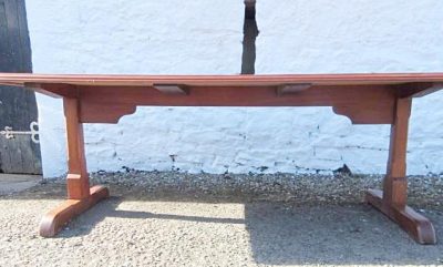 Victorian mahogany refectory table - Image 2