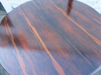 SOLD Victorian rosewood tilt top centre table. - Image 3
