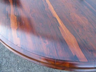 SOLD Victorian rosewood tilt top centre table. 19th century Antique Furniture 6
