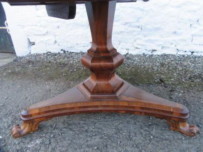 SOLD Victorian rosewood tilt top centre table. 19th century Antique Furniture 9
