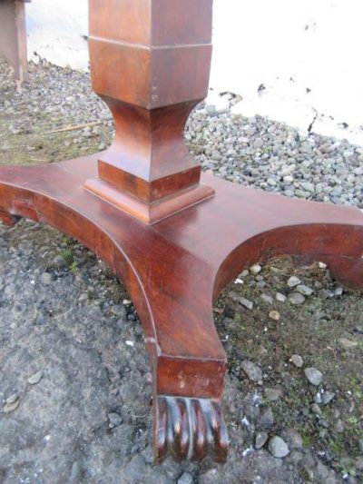 William 1V rosewood fold over card table. - Image 5