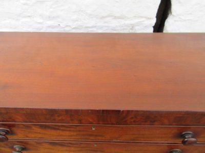 SOLD Victorian Scottish mahogany chest of drawers 19th century Antique Chest Of Drawers 6