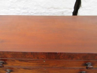 SOLD Victorian Scottish mahogany chest of drawers - Image 4