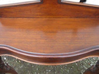Victorian carved oak console table. 19th century Antique Furniture 5