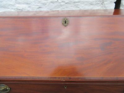 Georgian Gentleman's Mahogany Fall Front Bureau. - Image 4