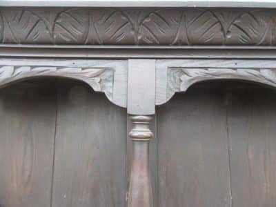 SOLD Victorian carved oak dresser - Image 6