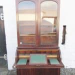SOLD Victorian mahogany cylinder bookcase 19th century Antique Bookcases