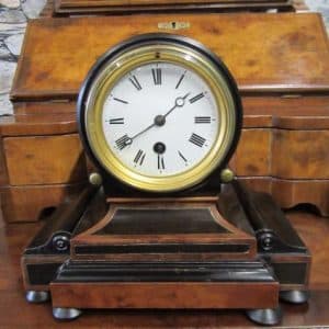 SOLD Regency drumhead mantle clock Antiques Scotland Antique Clocks 3