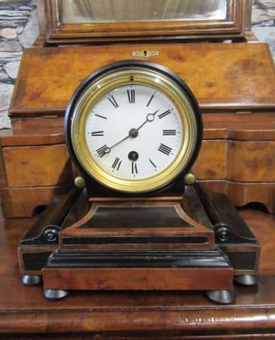 SOLD Regency drumhead mantle clock Antiques Scotland Antique Clocks 3