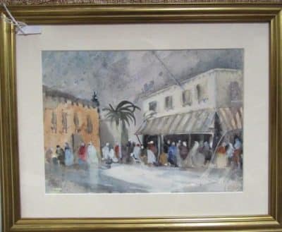 SOLD Hercules Brabazon Brabazon. N.E.A.C. (1821-1906) Watercolour. - Image 3