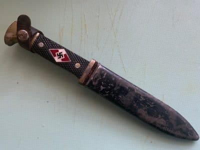 Hitler Youth Fighting Knife. Rare collectors knife Antique Knives 4