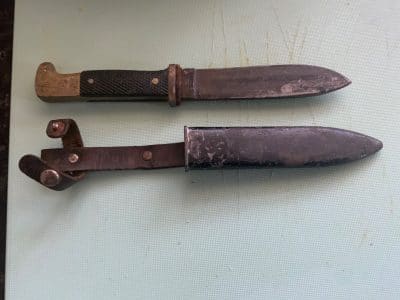 Hitler Youth Fighting Knife. Rare collectors knife Antique Knives 12
