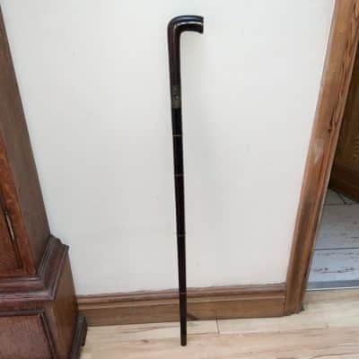 Gentleman’s walking stick sword stick Victorian - Image 2