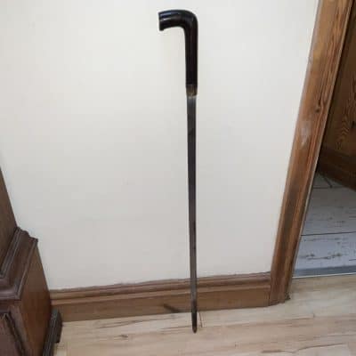 Gentleman’s walking stick sword stick Victorian - Image 16