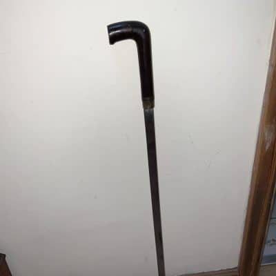 Gentleman’s walking stick sword stick Victorian - Image 12