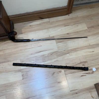 Irish Blackthorn walking stick sword stick the very best - Image 19