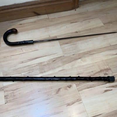 Irish Blackthorn walking stick sword stick the very best Miscellaneous 28