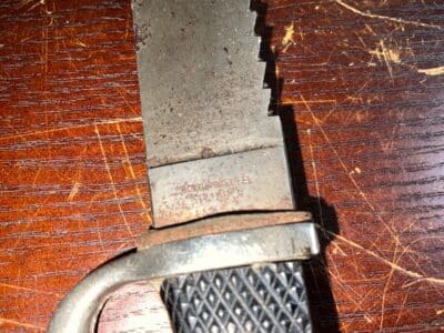 Rare saw back bladed German Hitler Youth Knife & Scabbard Military & War Antiques 11