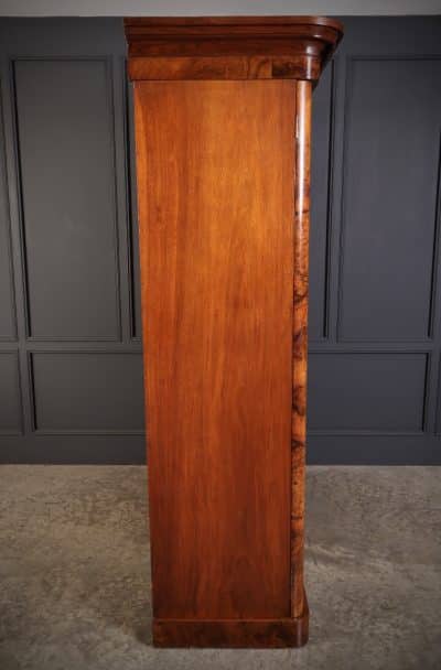 Victorian Burr Walnut Wardrobe Walnut Wardrobe Antique Furniture 11