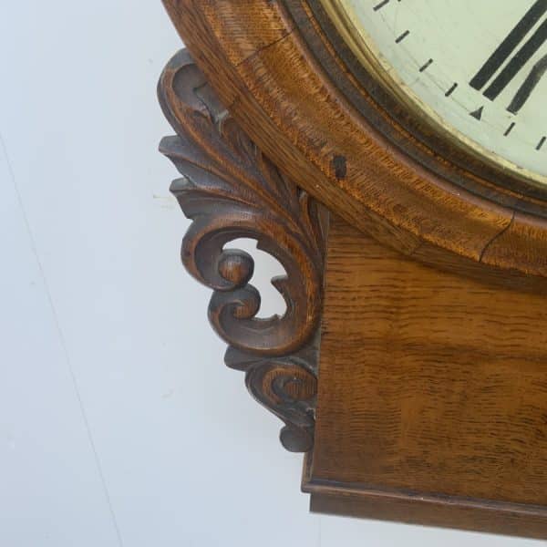 Large Drop Dial Wall clock Antique Clocks 9
