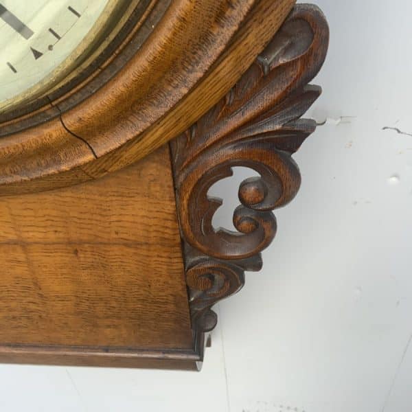 Large Drop Dial Wall clock Antique Clocks 10