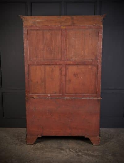 George III Mahogany Bachelors Wardrobe - Image 7