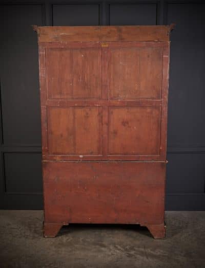 George III Mahogany Bachelors Wardrobe wardrobe Antique Wardrobes 9