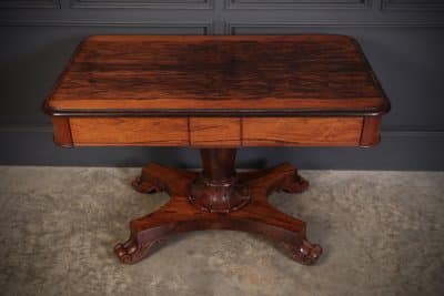 Rosewood Library Centre Table - Image 3