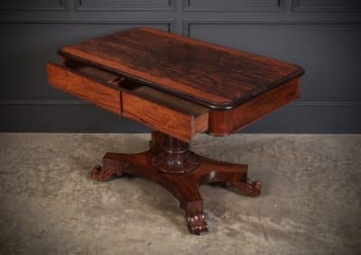 Rosewood Library Centre Table - Image 6