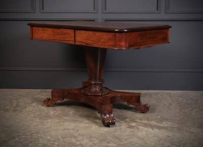 Rosewood Library Centre Table - Image 8