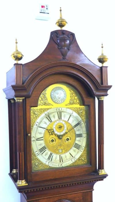 Georgian Longcase Clock Rob Cutbush Maidstone Grandfather Clock Georgian Antique Clocks 6