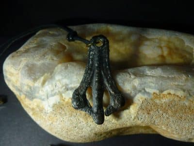 Ancient Viking Era Dragons foot Pendant Amulet (5116) amulet Antique Collectibles 5