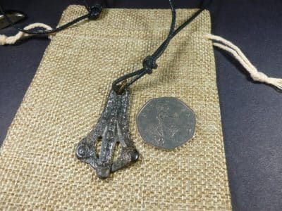 Ancient Viking Era Dragons foot Pendant Amulet (5116) amulet Antique Collectibles 10