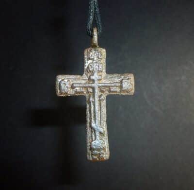 Antique Russian Cross pendant  (5122) Antique Jewellery 4