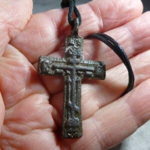 Antique Russian Cross pendant  (5122) Antique Jewellery