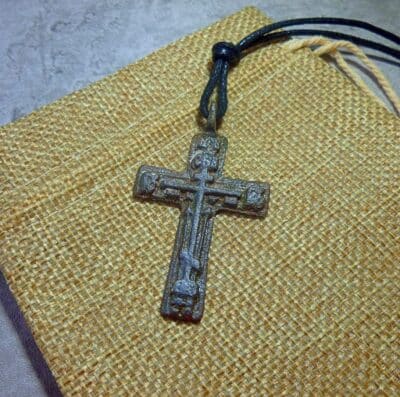 Antique Russian Cross pendant  (5122) Antique Jewellery 7