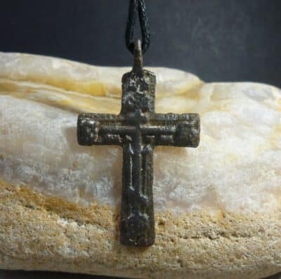 Antique Russian Cross pendant  (5122) Antique Jewellery 10