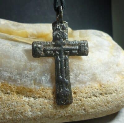 Antique Russian Cross pendant  (5122) Antique Jewellery 9